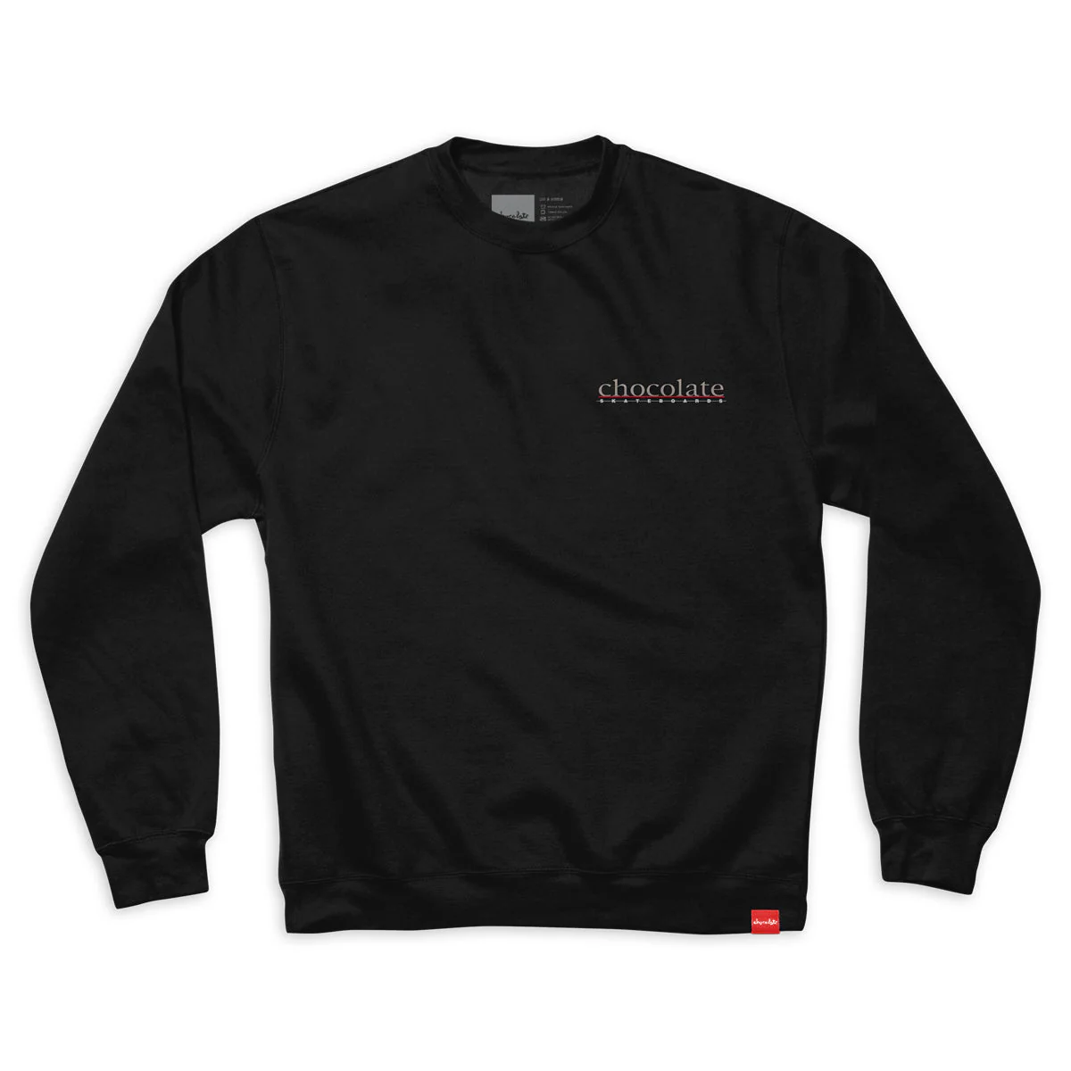Bar Embroidered Crew - Image 2