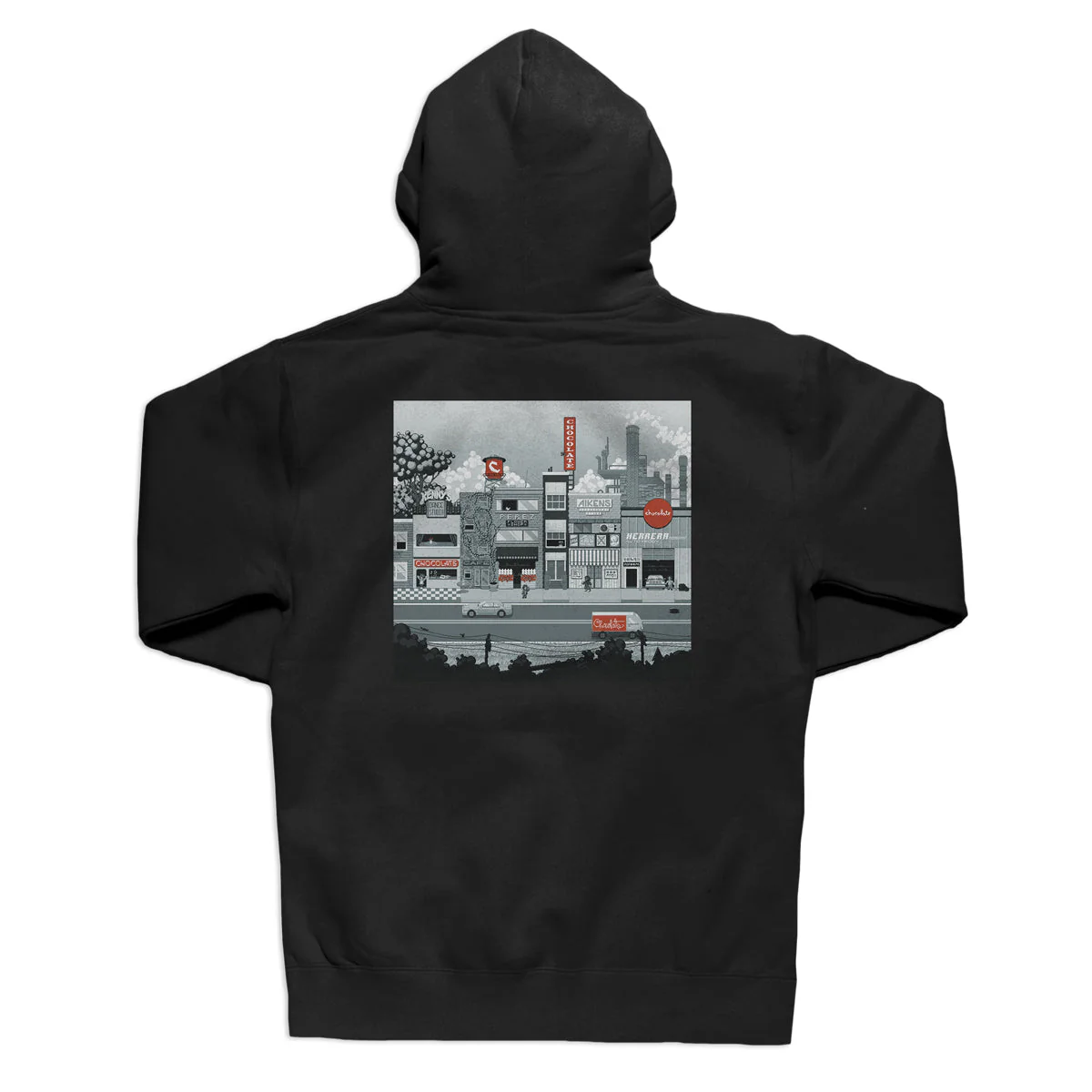 Pixel Water Tower Hoodie - Image 2